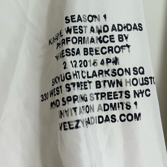 Kanye West Y3 Yeezus Season 3 Windbreaker Hip Hop Outwear Sz L Hoodie Minimalist - Picture 4 of 12